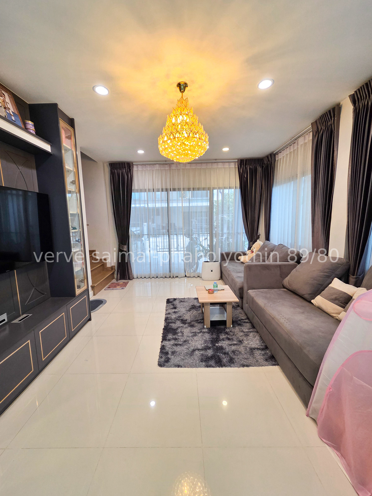 🏡 ขายบ้านพรีเมี่ยมทาวน์โฮม (น้ำไม่ท่วม) 2ชั้น*ครึ่ง* หมู่บ้านเวิร์ฟ สายไหม-พหลโยธิน (Verve Saimai-Phaholyothin) (หลังมุม) – รูปที่ 3