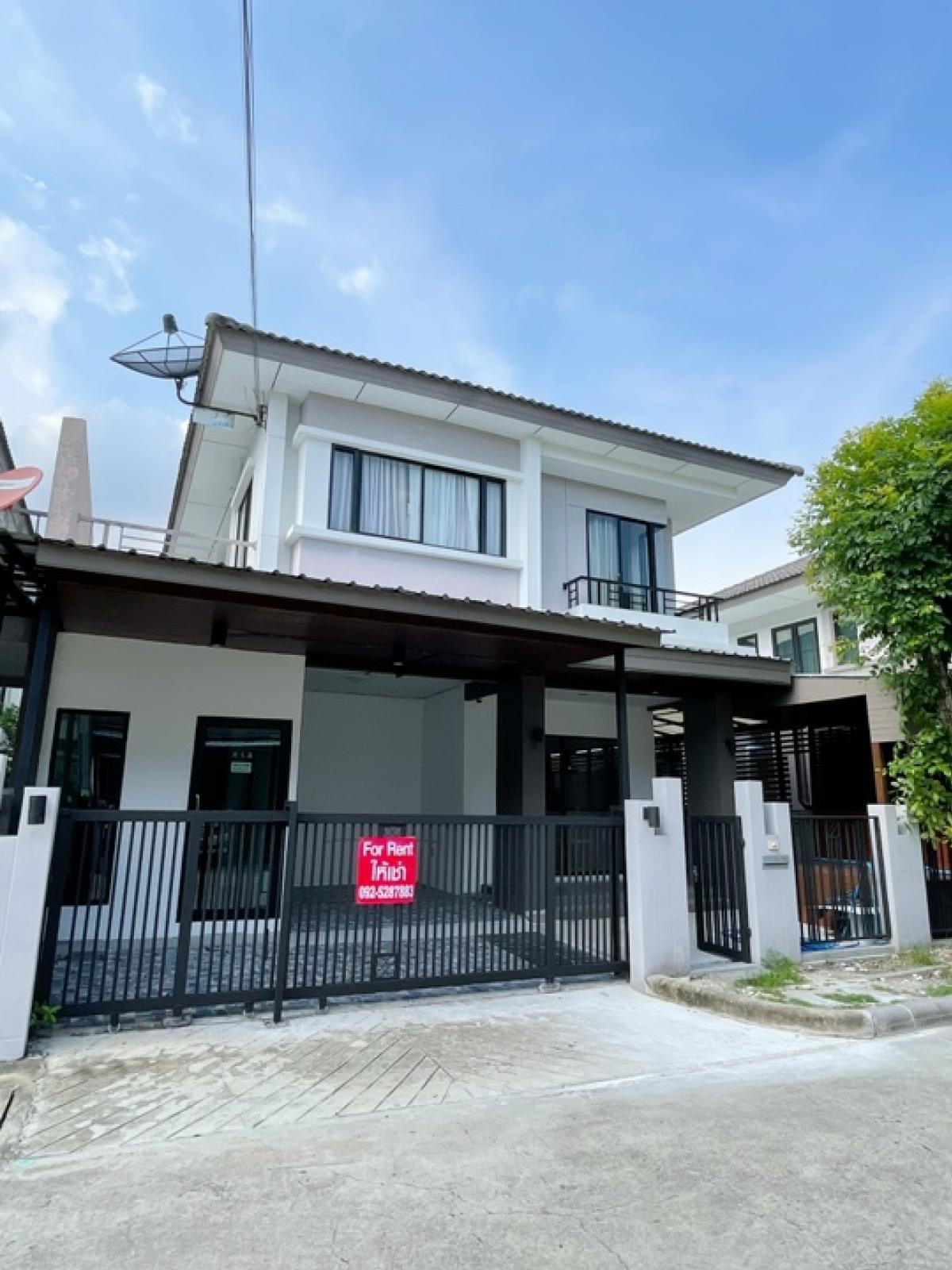 Single house for rent, Etro Java Bay Project, King Kaew 19 (3 bedrooms, 2 bathrooms, 1 kitchen), fully furnished, newly renovated, ready to move in ✅For rent 24,000 /month✅ Single house for rent, Etro Java Bay Project, King Kaew 19 (3 bedrooms, 2 bathrooms, 1 kitchen), fully furnished, newly renovated, ready to move in ✅For rent 24,000 /month✅