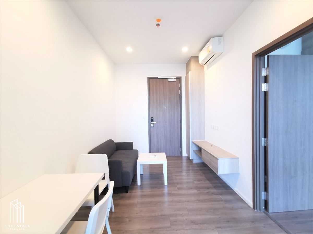 For sale Whizdom Essence วิวสวนและสระว่ายน้ำ ผนังห้องติดเพื่อนบ้านเพียงฝั่งเดียว 34.03 sq.m. 1 bedroom @5.19 MB – รูปที่ 3