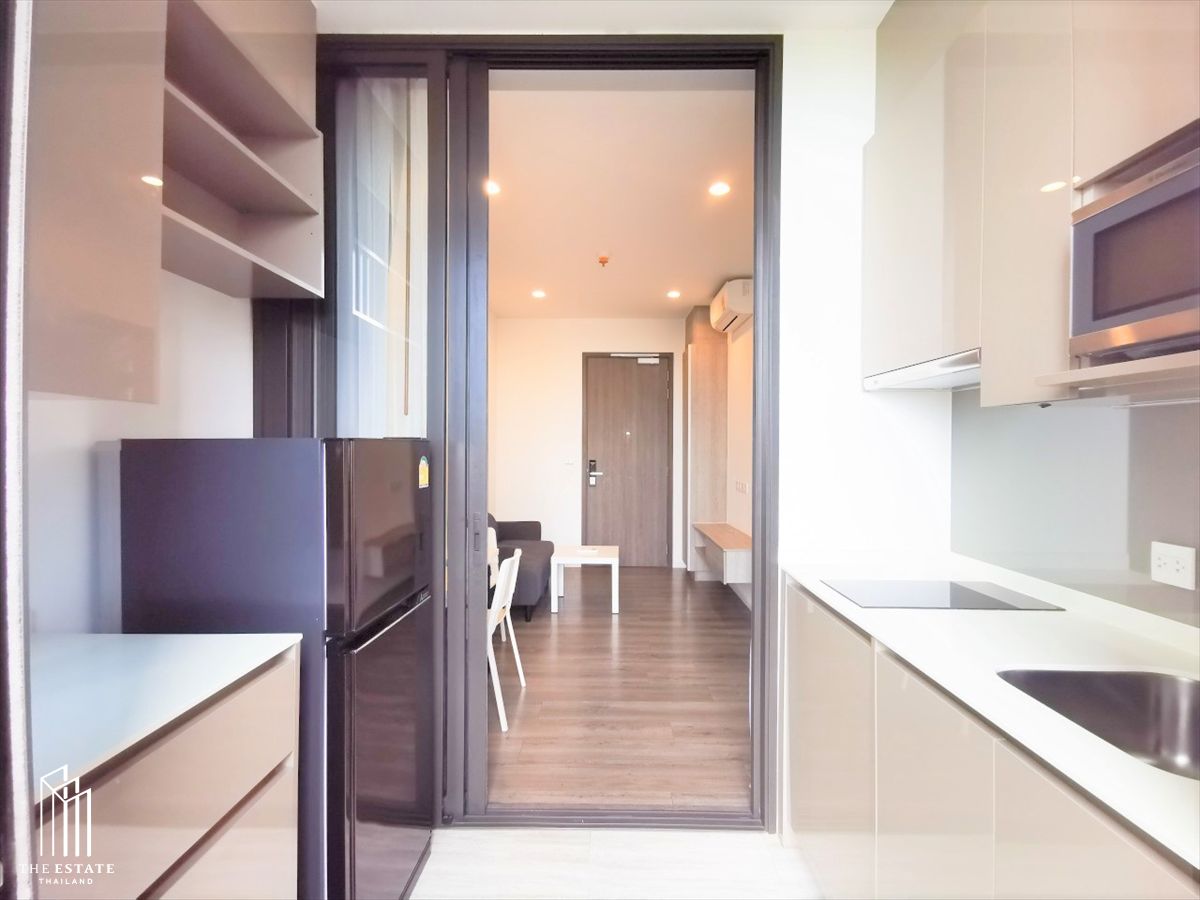 For sale Whizdom Essence วิวสวนและสระว่ายน้ำ ผนังห้องติดเพื่อนบ้านเพียงฝั่งเดียว 34.03 sq.m. 1 bedroom @5.19 MB – รูปที่ 4