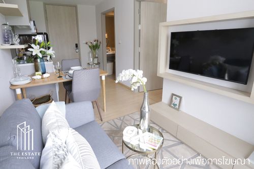 For sale Whizdom Connect ชั้นสูง ทิศใต้วิวโล่ง 2 ห้องนอน ขนาด 40.31 sq.m. @5.5MB