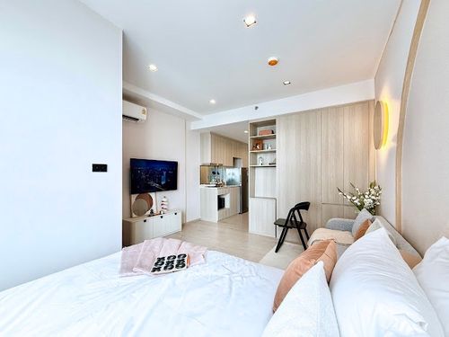 🔥 Wow promotion !!! Buy directly with the project 🔥REFERENCE Sathorn-Wongwianyai (1 bedroom, 26 sq.m.) only 3.19 MB !! Tel.0922635410 (Earth)