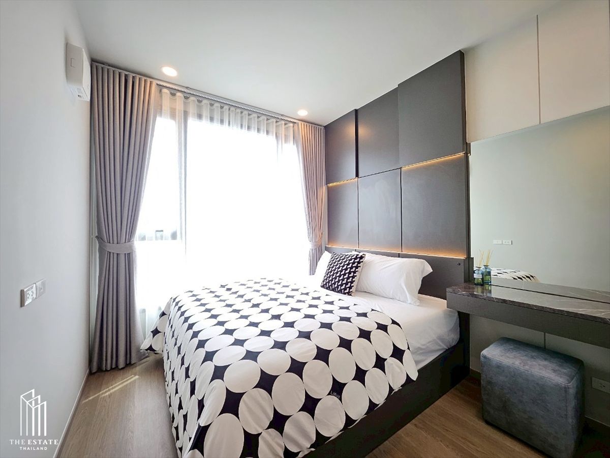 For rent Whizdom The Forestias (Destinia) ชั้นสูง วิวโล่ง ทิศเหนือ ฝั่งสนามบินสุวรรณภูมิ 35.13 sq.m. 1 bedroom @27,000 Baht  – รูปที่ 2