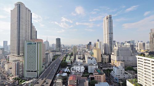 ให้เช่าคอนโด โนเบิล รีโว สีลม ขนาด 35 ตร.ม. 200 เมตรจากบีทีเอส สุรศักดิ์ 