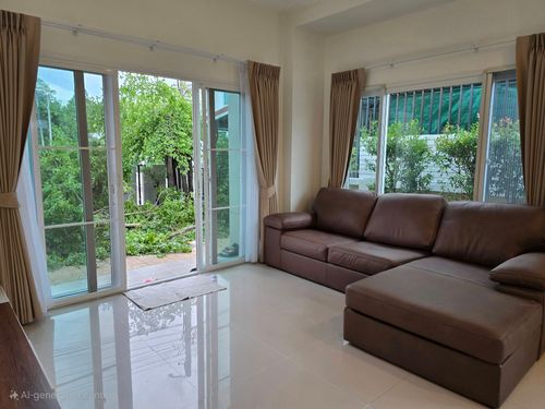 K-6398 ให้เช่าด่วน ! บ้านเดี่ยว Perfect Place สุวรรณภูมิ เฟส 4 พร้อมอยู่
