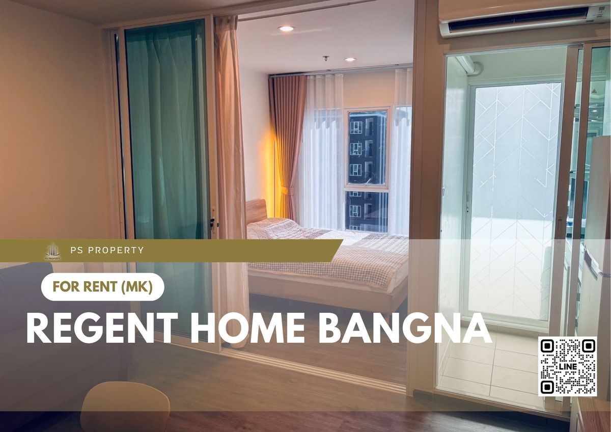 ให้เช่า ✨ Regent home bangna ✨ เฟอร์นิเจอร์ และ เครื่องใช้ไฟฟ้าครบ ใกล้ BTS บางนา