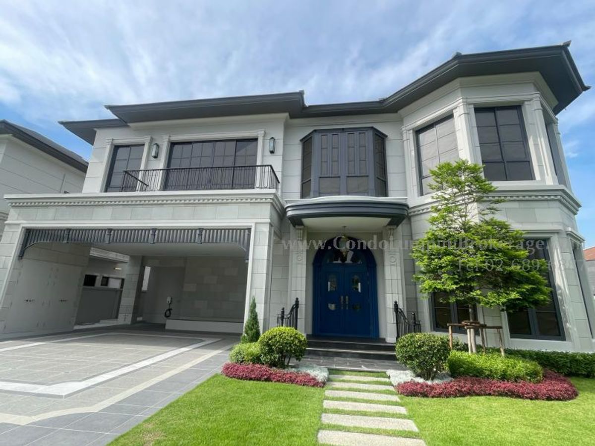 Released and renting a detached house, very beautiful, Krungthep Kreetha zone Narasiri Project, Krungthep Kreetha, good location Released and renting a detached house, very beautiful, Krungthep Kreetha zone Narasiri Project, Krungthep Kreetha, good location