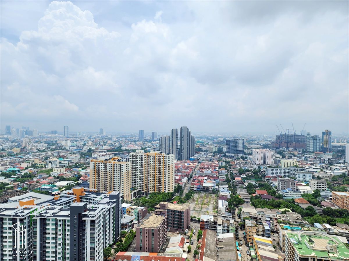 For RENT *Whizdom Connect ชั้นสูง 30+ ทิศใต้ วิวดี แต่งเรียบร้อย เฟอร์นิเจอร์ครบ @16,000 Baht – รูปที่ 4