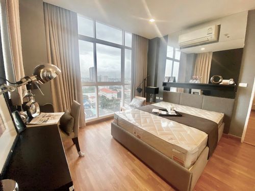 🏡 Condo for rent: The Coast Bangkok) near BTS Bangna Skywalk. Access to condo (ST-02).