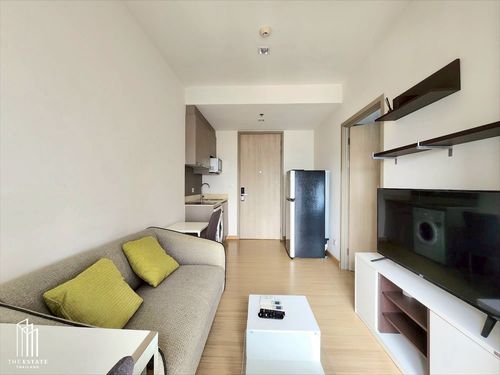 For RENT *Whizdom Connect ชั้นสูง 30+ ทิศใต้ วิวดี แต่งเรียบร้อย เฟอร์นิเจอร์ครบ @16,000 Baht