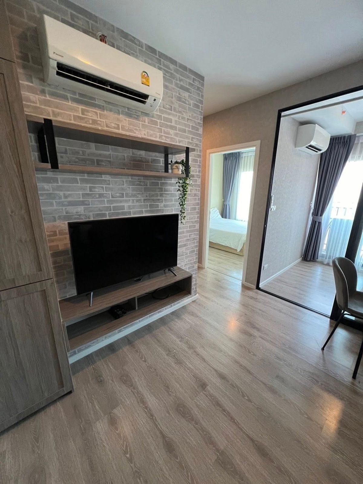 Room 1bedroom Plus, beautiful decoration, renting Ken Sington, Sukhumvit-Thepharak Near Thippawan BTS