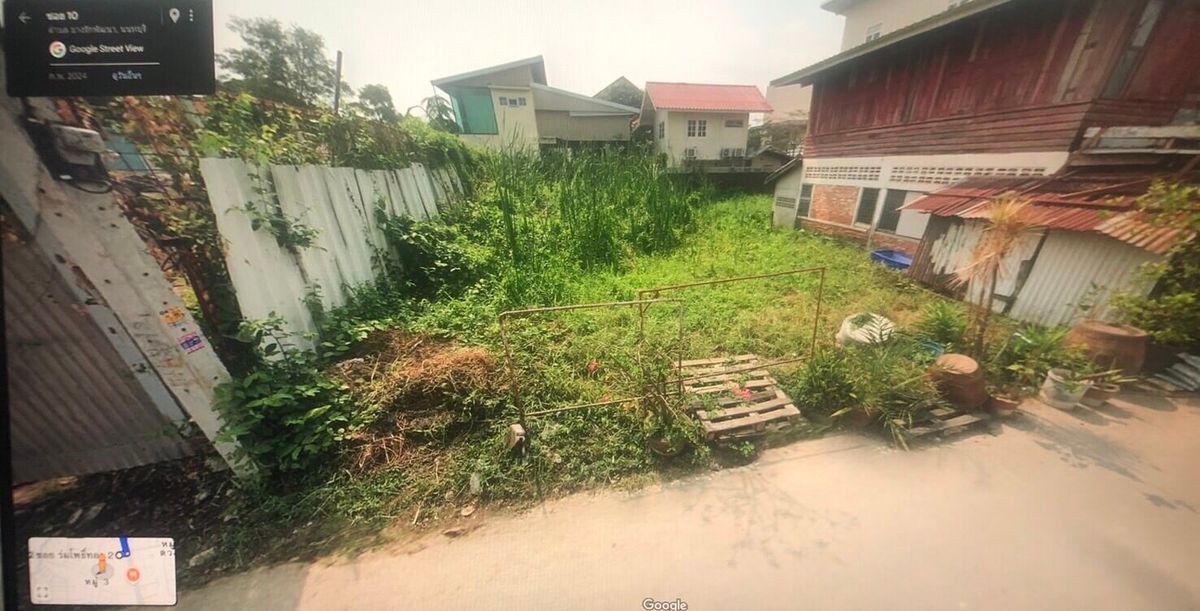 Land for rent 47 sq.w. Bang Bua Thong, Nonthaburi, community location near Soi Rom Pho Thong 2 factory, price 7,000 baht/month (negotiable) Land for rent 47 sq.w. Bang Bua Thong, Nonthaburi, community location near Soi Rom Pho Thong 2 factory, price 7,000 baht/month (negotiable)