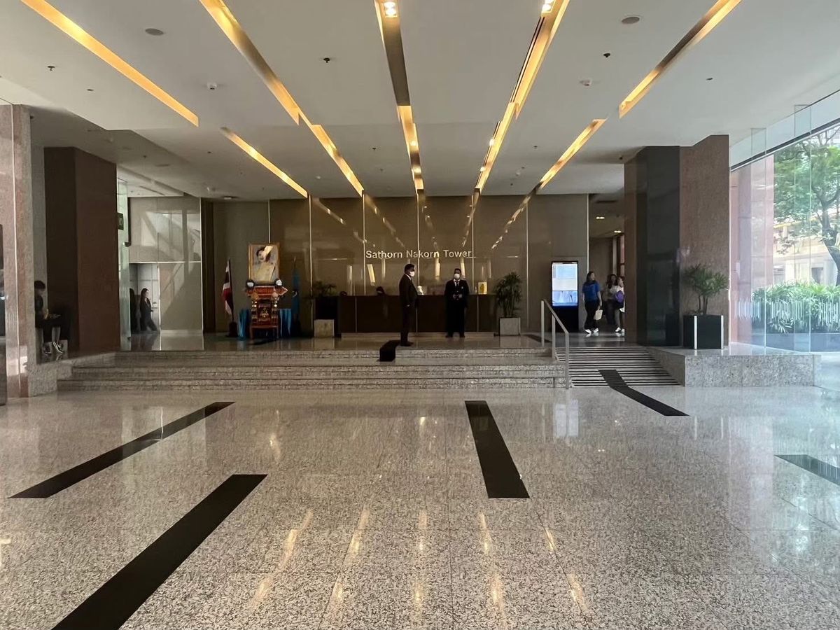 ♦ Prime location ♦ Office building area, 7th floor, Sathorn Tower | Usable area 642.00 sq.m. | Near BTS Chong Nonsi   – รูปที่ 3
