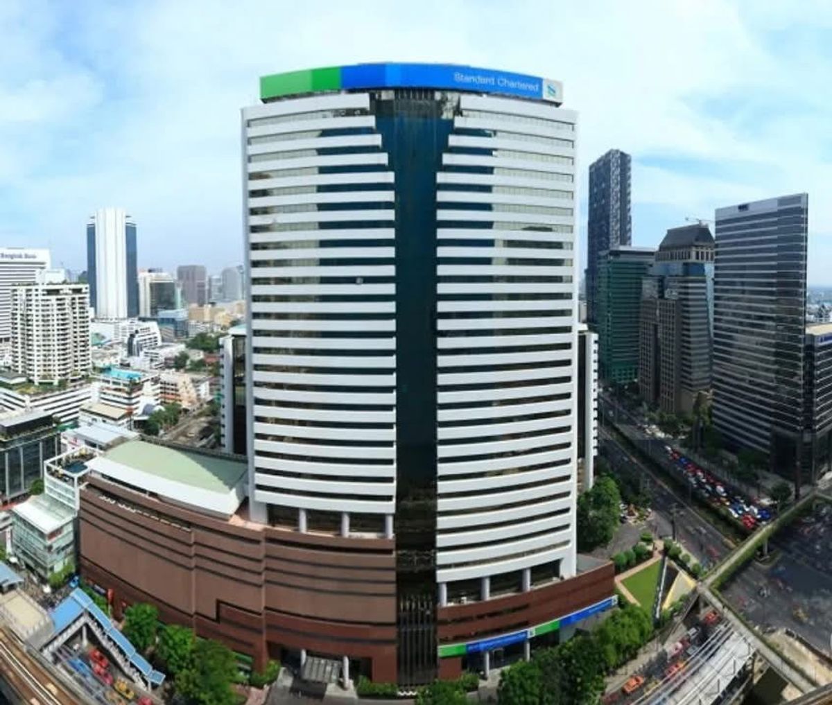 ♦ Prime location ♦ Office building area, 7th floor, Sathorn Tower | Usable area 642.00 sq.m. | Near BTS Chong Nonsi  