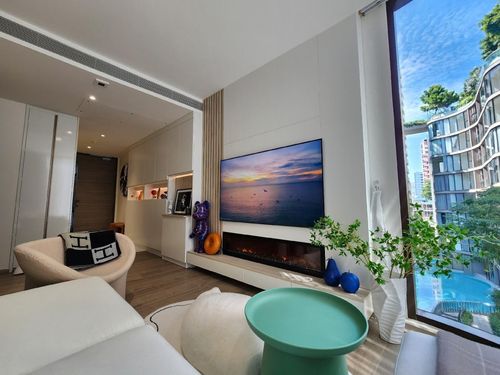 ✨ Luxury-Decorated Condo at FYNN Asoke – Garden View & Stunning Night View of FRANCA Restaurant | Fully Furnished & Stylishly Designed by DOODECO | Just 10 Minutes’ Walk to BTS Asoke & MRT Sukhumvit
