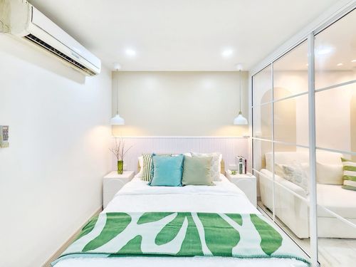 #Bangna Condo Next to Bang Na San Pawut 2 Expressway The new room fell, lifted the furniture room. This is worth here. Light installments, starting at 6,000 baht, 100% full recovery. Hurry.