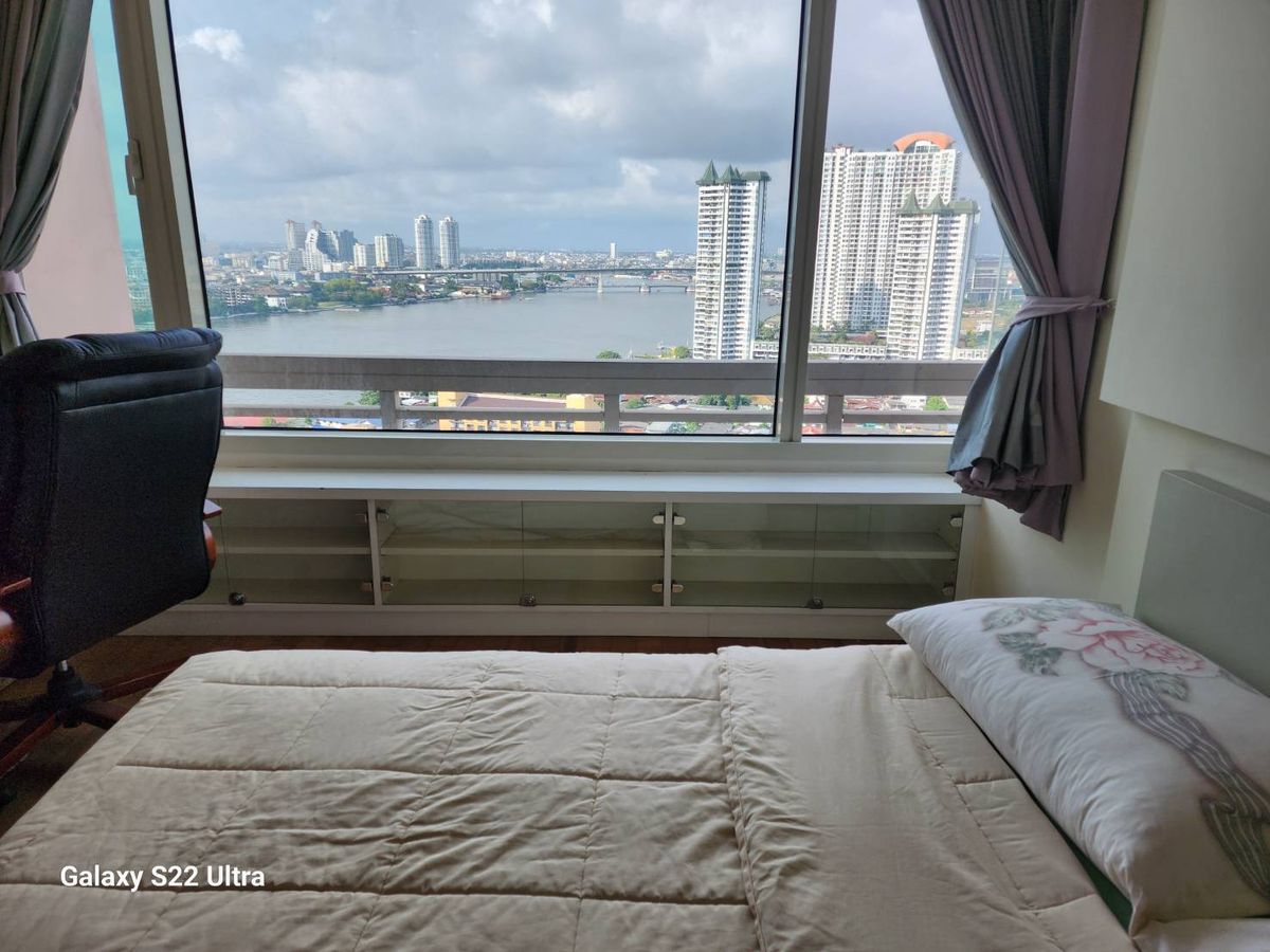 94sqm Beautiful, Riverside 2 bedrooms condo for rent at Watermark – รูปที่ 2