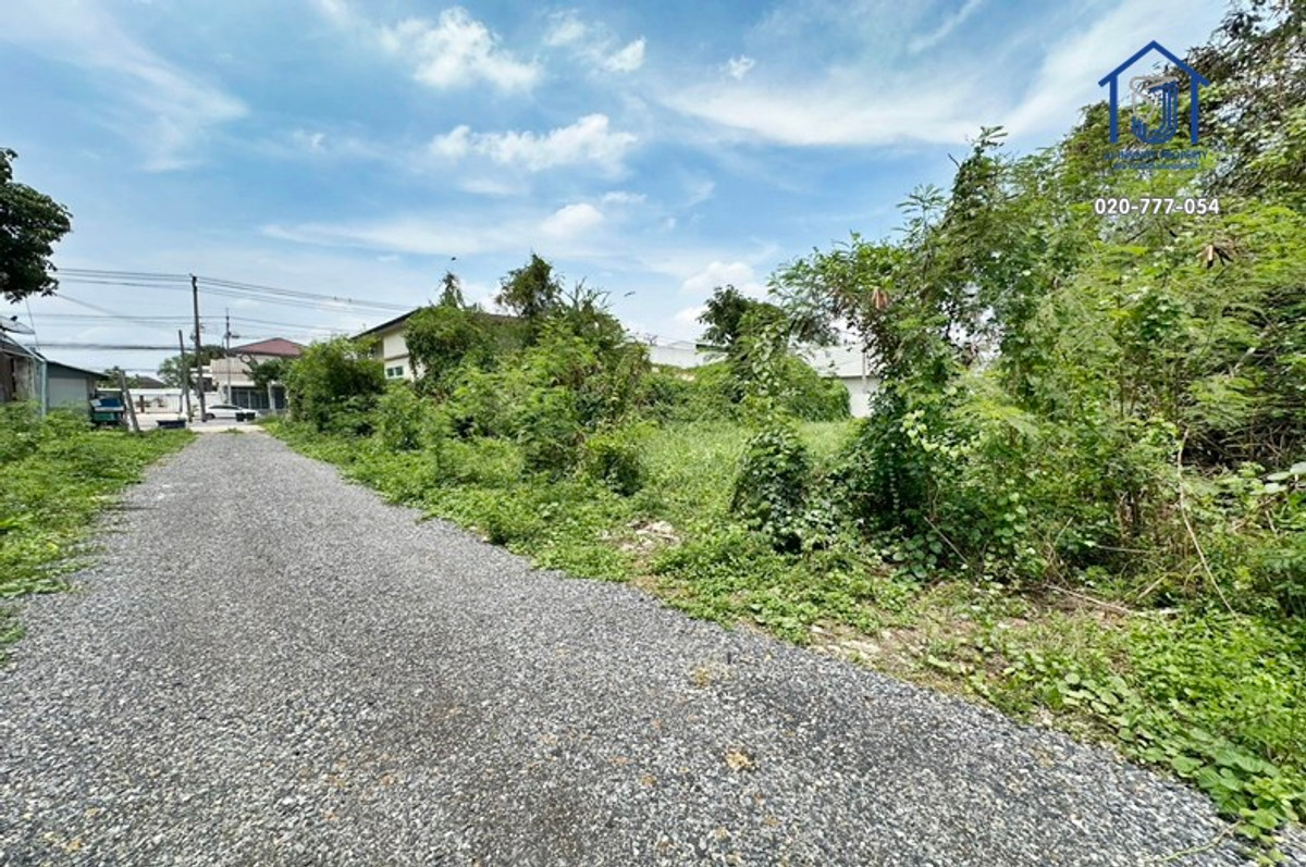 Land for sale 100 square wah, Soi Sai Mai 41/1 Near the Sukhaphiban Expressway 5, the Green Line – รูปที่ 2
