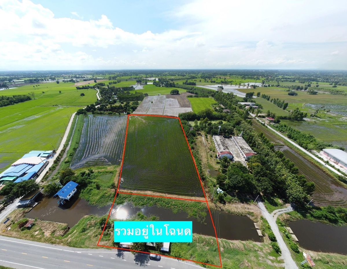 Land for sale 34 rai, Sam Chuk District, Suphan Province, sells cheap only 12 million baht. Say hello for 24 hours.