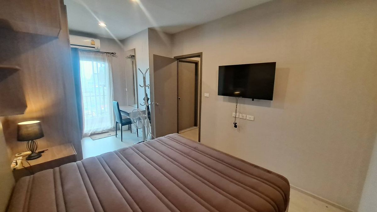 ขาย 1 นอน 35 ตรม ห้องสวยแต่งครบ เฟอร์พร้อมเครื่องใช้ไฟฟ้า Type ห้องนอนใหญ่ วิวสวนแดดเช้า ไม่ร้อน ใกล้ MRT ท่าพระ อินเตอร์เชนจ์ – รูปที่ 2