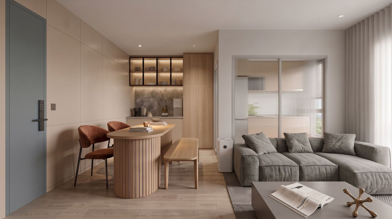 ให้เช่าห้องใหญ่ Fully Furnished พร้อมที่จอดประจำ The Parkland Phetkasem 56