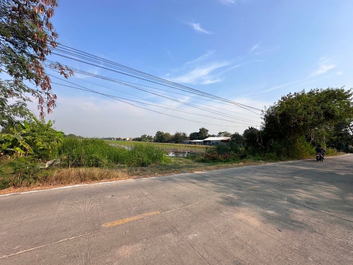 Selling very cheap, good location, very nice to invest in Lam Luk Ka, Khlong Hok or Rangsit side, Khlong Luang, Khlong Hok, on the 2nd side of the road, 39 rai – รูปที่ 3