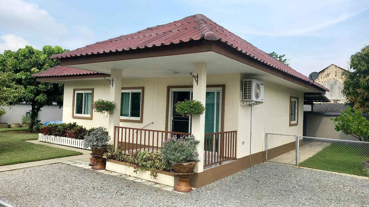บ้านเดี่ยว 2 หลัง บนที่ดิน 1ไร่ สไตล์รีสอร์ท ตกแต่งพร้อมอยู่  – รูปที่ 4