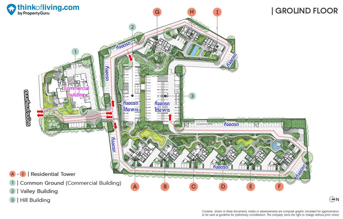 The cheapest sells down payment. COBE Ratchada-Rama 9 3 Bid 3 Water – รูปที่ 2