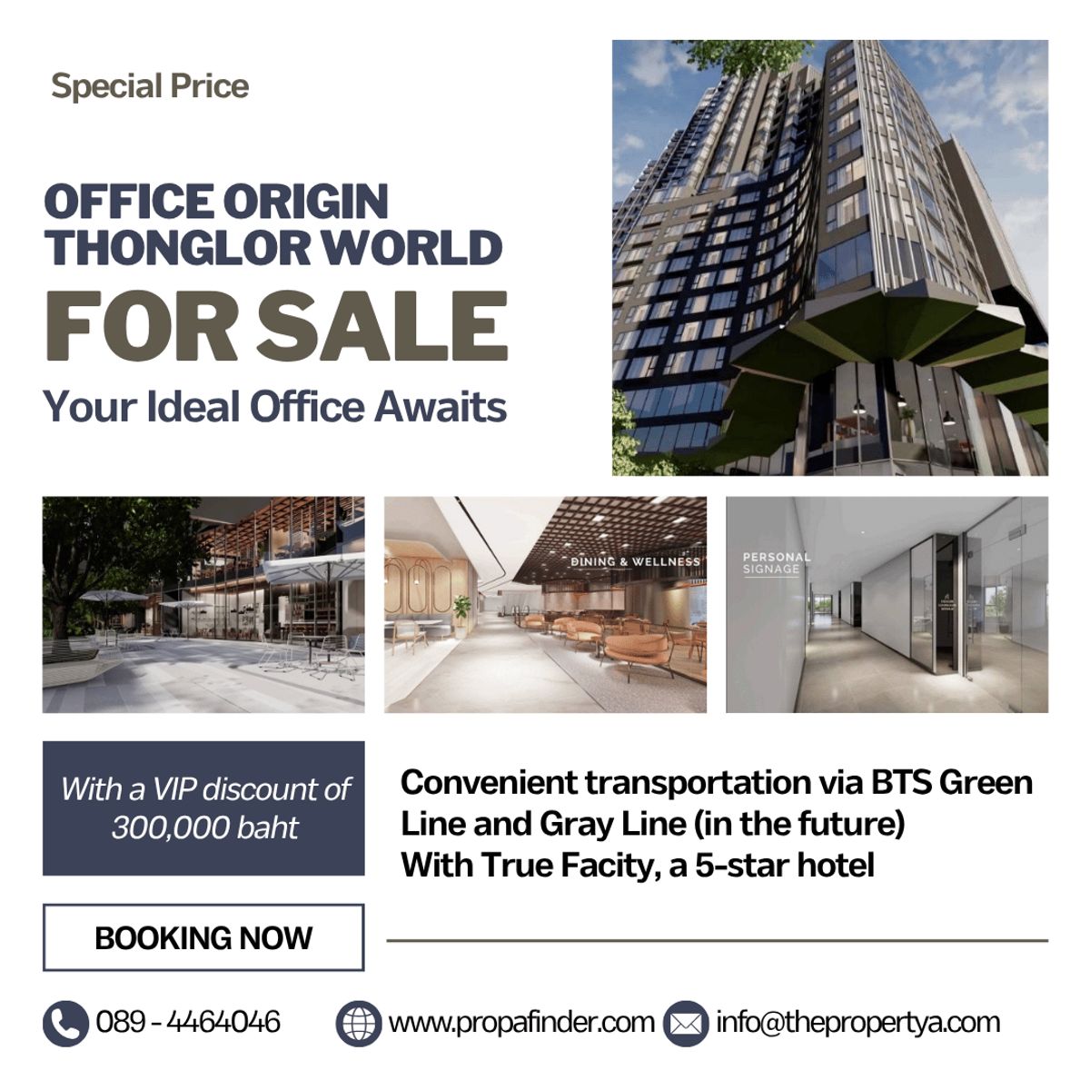Office For sale Origin Thonglor World Office For sale Origin Thonglor World