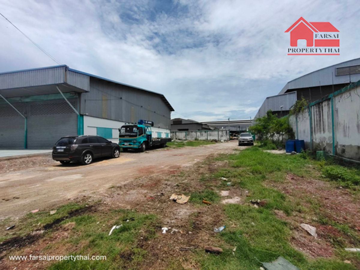 Factory/warehouse for rent, area of ​​2 rai, usable area 1,460 sq.w. with an electric crane 250 KVA, Rama 2 Road 40, rental price 200,000 baht/
