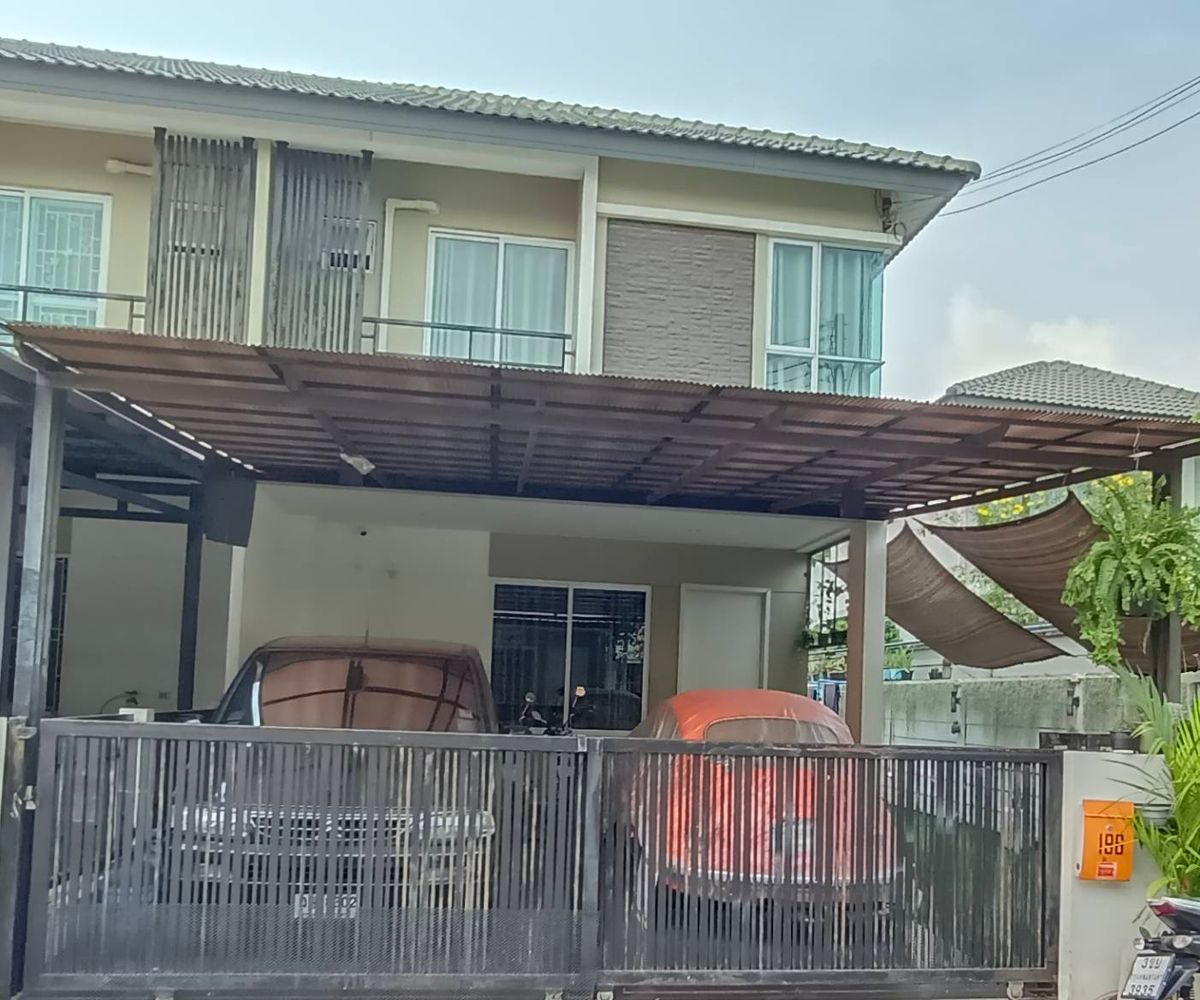 2-storey townhome for sale 34.8 square wah, Delight Deal Ek Muang Ek-Rangsit Project 2-storey townhome for sale 34.8 square wah, Delight Deal Ek Muang Ek-Rangsit Project