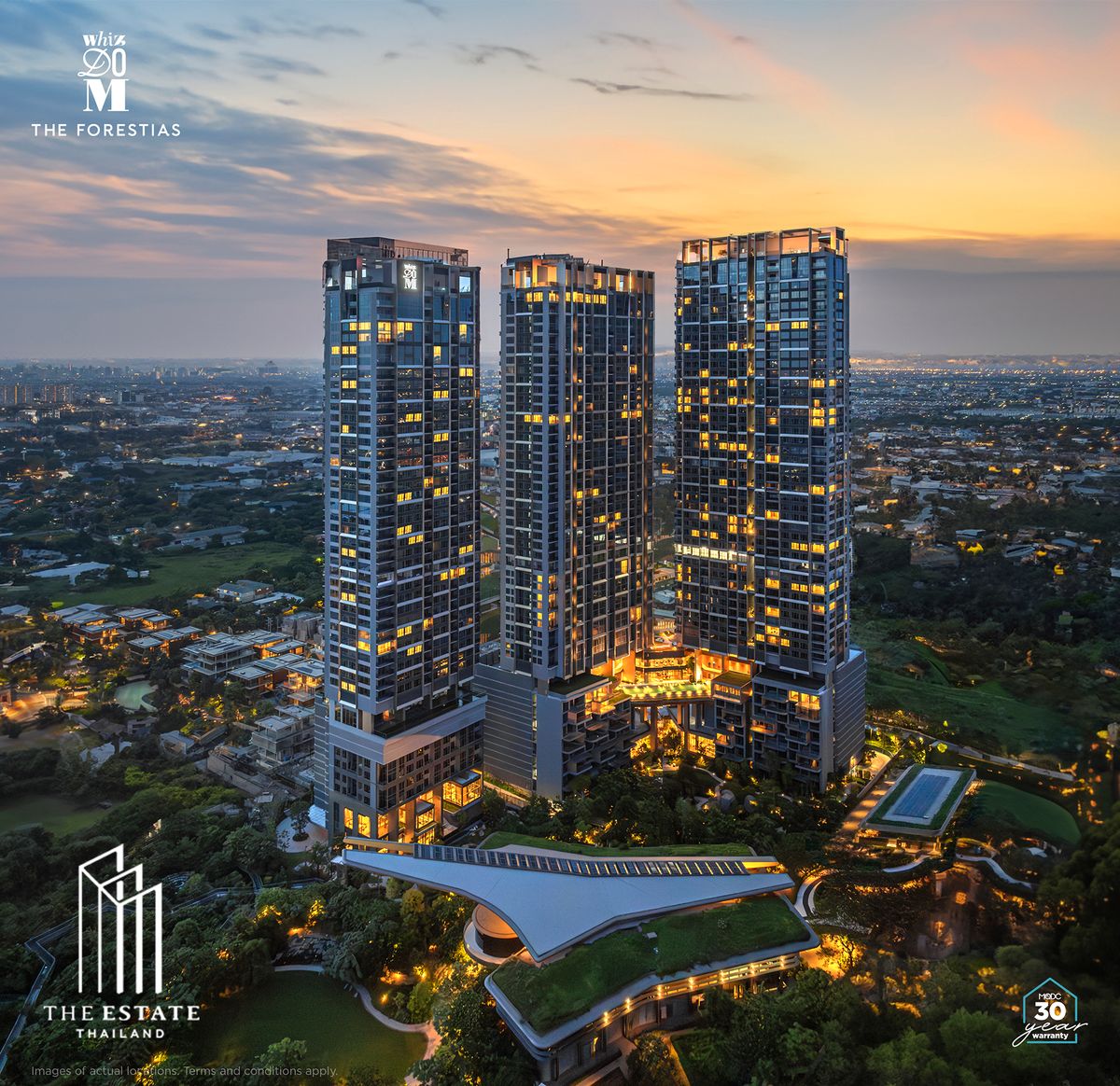 For sale Whizdom The Forestias (Destinia), high floor, south side, corner position, largest room on the floor @14.9MB – รูปที่ 4