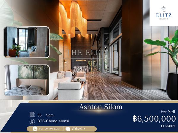 ✨ No.1 Best Value in Silom | Unbelievable Bargain Deal - Modern High-Rise - Iconic Architecture ✨ 