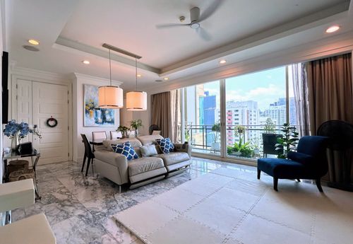  ❖ Modern Luxury style ❖ ชั้นสูง 4 ห้องนอน 4 ห้องน้ำ | 143.10 ตร.ม. | วิวเมือง | ใกล้ มศว. 1 นาที, MRT สุขุมวิท 3 นาที, BTS อโศก 4 นาที, เทอร์มินอล21​ อโศก 8 นาที