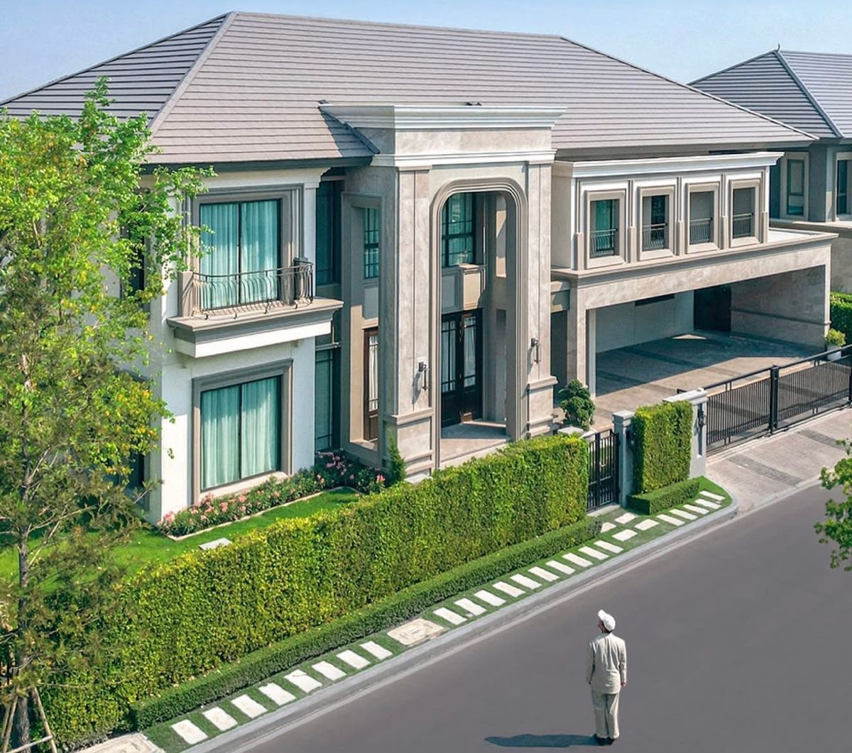 🔥🔥29675🔥🔥 Single house for rent Grand Bangkok Boulevard Rama 9 - Krungthepkreetha🌐LINE ID : @fastforrentcondo