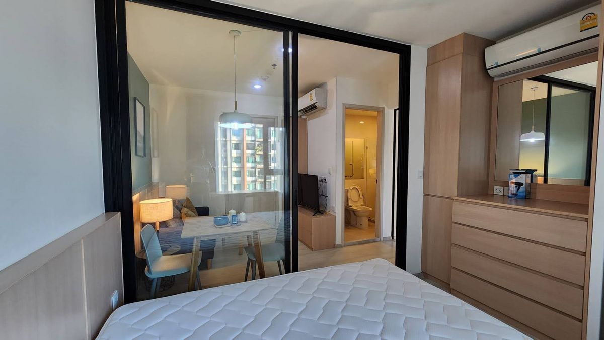 For rent ✨Life Asoke ✨ 1 bedroom, size 30 SQM, convenient travel to both MRT Phetchaburi and ARL Makkasan, near SWU 🏫🚆 – รูปที่ 4