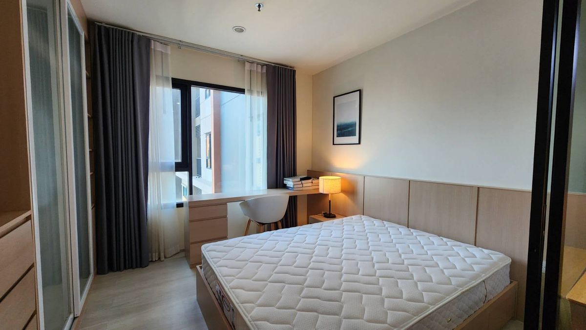 For rent ✨Life Asoke ✨ 1 bedroom, size 30 SQM, convenient travel to both MRT Phetchaburi and ARL Makkasan, near SWU 🏫🚆 – รูปที่ 3