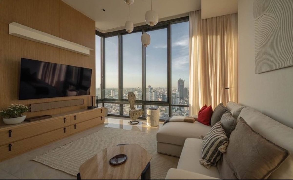 ❖ views for festive fireworks ❖ ชั้น 35++ ขนาด 72.00 ตร.ม. | 2 ห้องนอน 2 ห้องน้ำ | Mahanakorn Tower view | ใกล้ BTS ศาลาแดง – รูปที่ 4