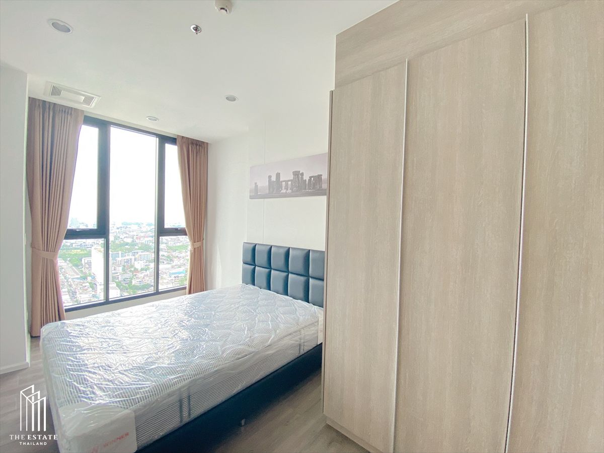 ondo for RENT *Whizdom Essence ห้องพร้อมอยู่ WFHสะดวกสบาย ตกแต่งสวย ราคาพิเศษ@22,000 Baht – รูปที่ 3