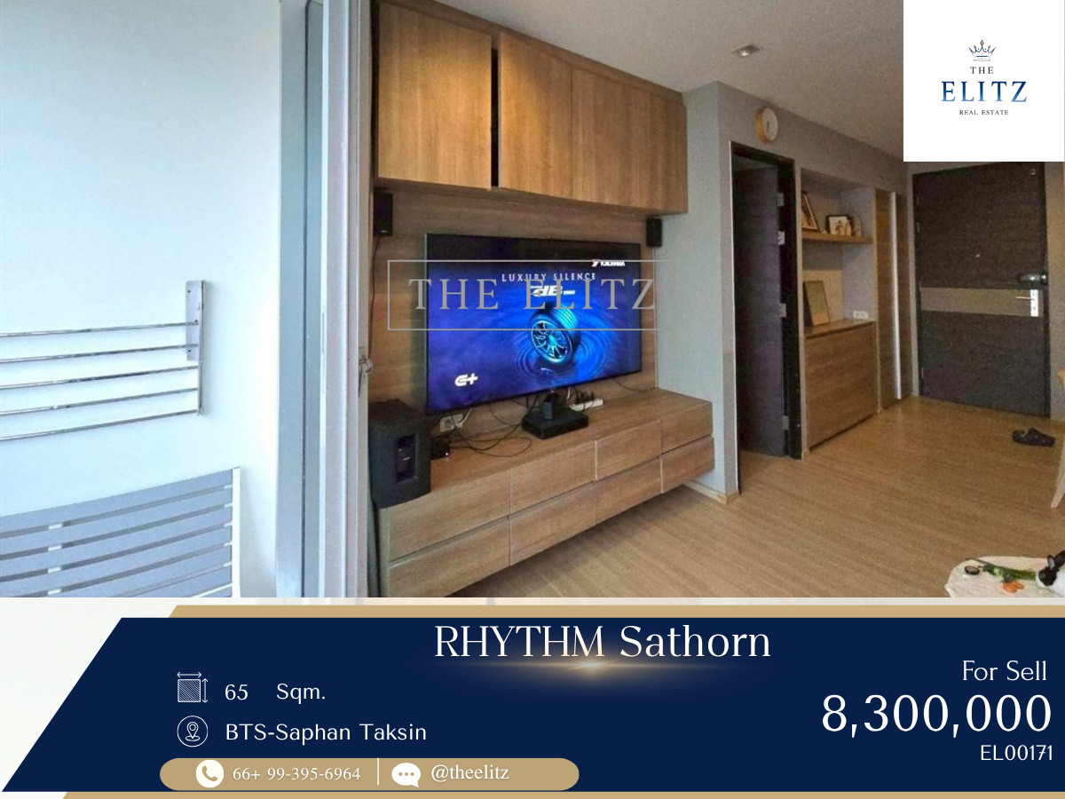 ✨Elevate Your Living at RHYTHM Sathorn – Luxury Oasis in the Heart of Bangkok’s CBD ✨