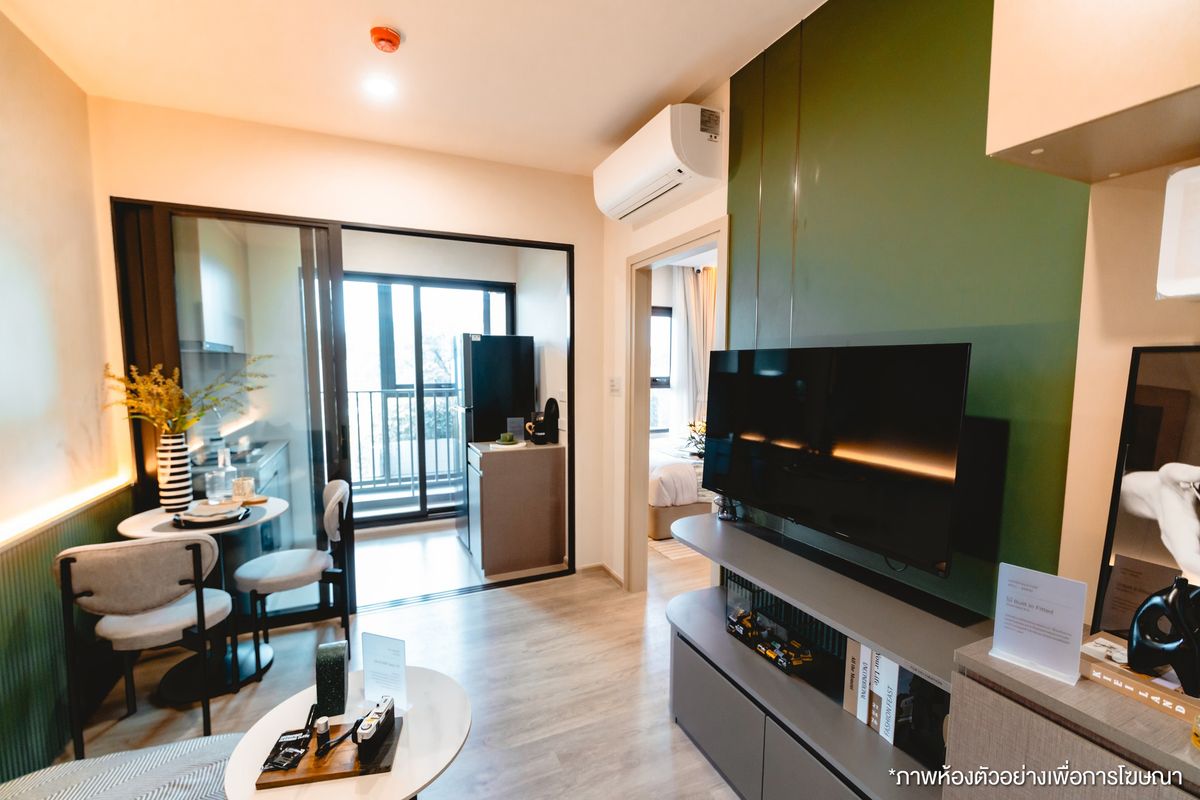 For sale คอนโด RI-NÉ Khon Kaen (รีเน่ ขอนแก่น) ชั้นสูง ขนาด 29.2 ตร.ม. 1 bedroom @3.1MB – รูปที่ 2