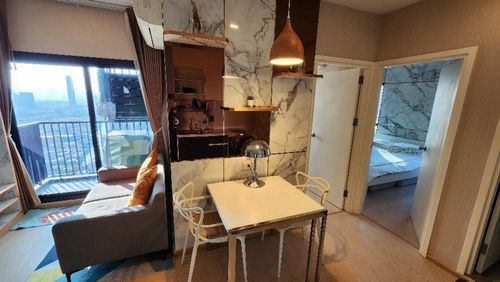 🔥For urgent rent🔥 The Tree Sukhumvit 71, built-in furniture, ready to move in, near Airport Link Ramkhamhaeng and the Orange Line