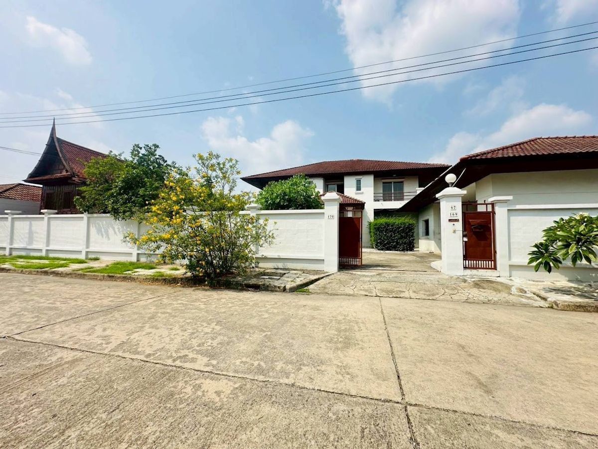House for sale, Muang Ek Muang, Pathum Thani, a total area of ​​324 sq.w., a large beautiful house next to Rangsit University. – รูปที่ 2