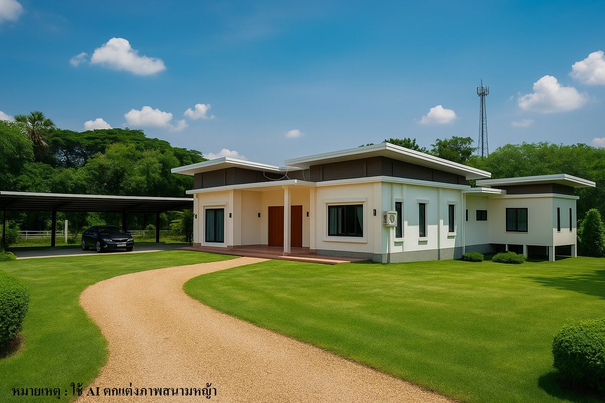 🏡 ที่สุดของบ้านพักตากอากาศ…สำหรับชีวิตระดับพรีเมียม พื้นที่ใช้สอยกว่า 600 ตร.ม. ✨ 5 ห้องนอน พร้อมบิ้วท์อินทั้งหลัง