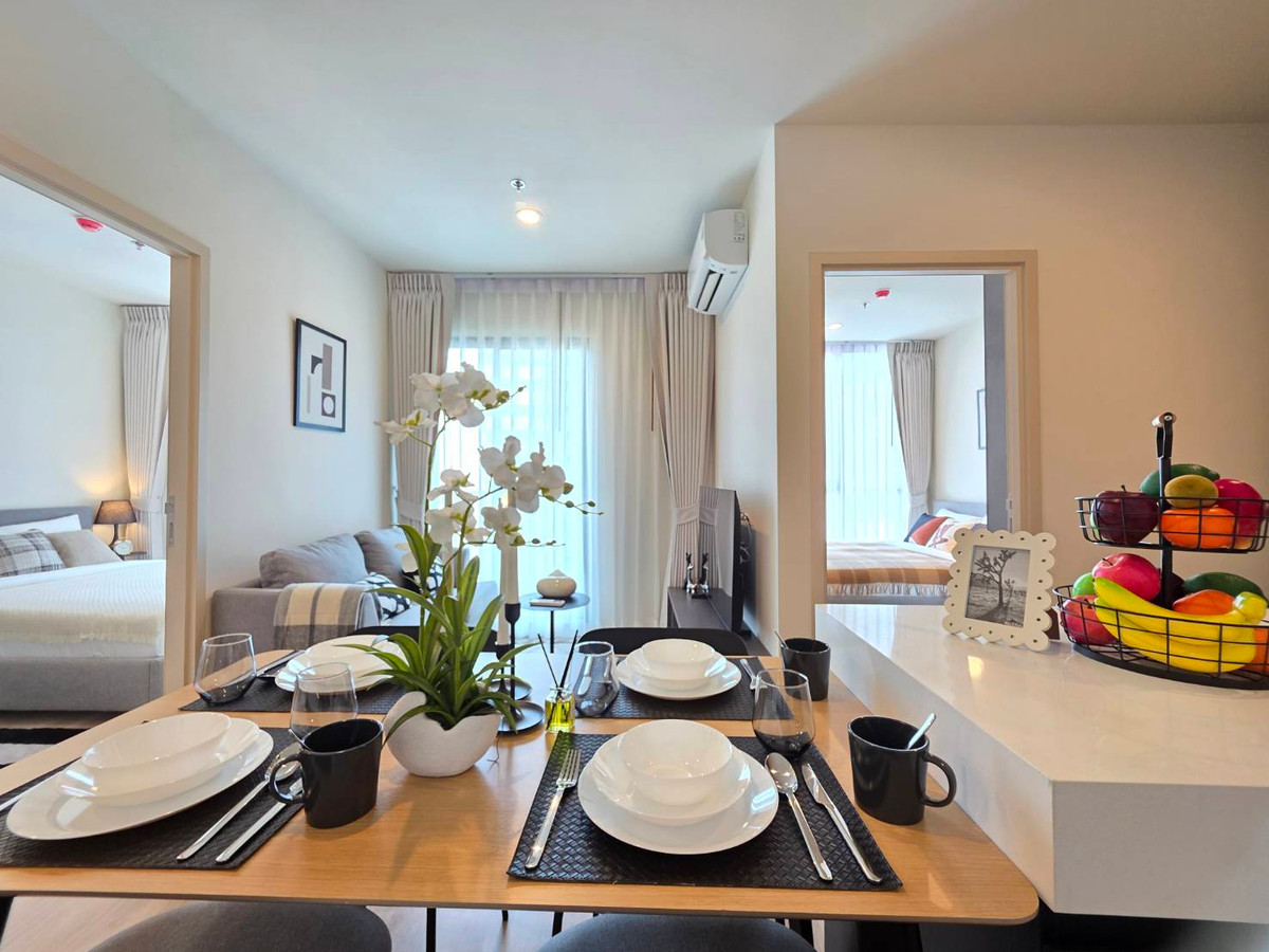 🌿 Nue District R9 🌿 ห้องสวยน่าอยู่มาก 🛏 2 ห้องนอน 40.6 ตร.ม. ราคาต่อรองได้!!! - ใกล้ MRT พระราม 9 – รูปที่ 4