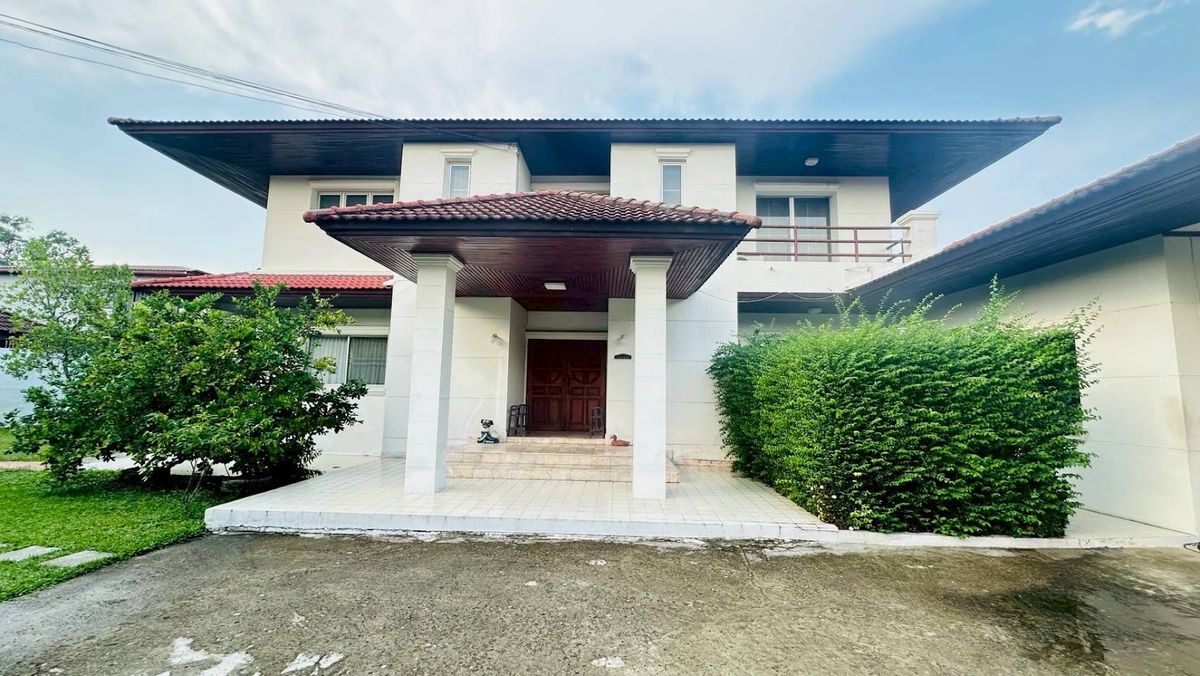 House for sale, Muang Ek Muang, Pathum Thani, a total area of ​​324 sq.w., a large beautiful house next to Rangsit University. – รูปที่ 4