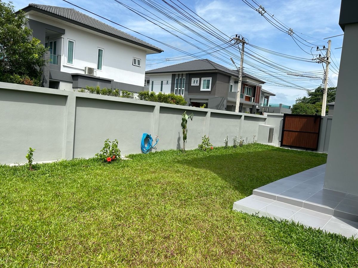 For Rent beautiful new house at Sansaran North View village Chiang Mai ให้เช่าบ้านใหม่ หมู่บ้านแสนสราญ North View – รูปที่ 3