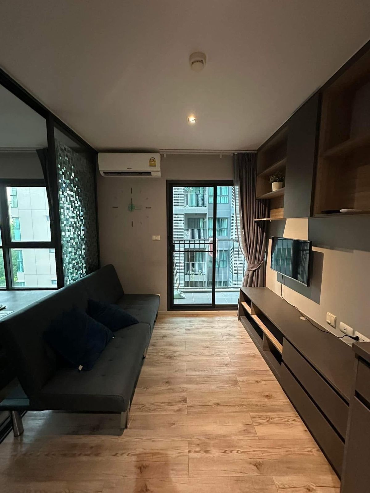 คอนโดให้เช่าด่วน‼️ Aspen Condo Lasalle ใกล้รถไฟฟ้า MRT ศรีลาซาล เฟอร์ครบ เครื่องใช้ไฟฟ้าครบพร้อมอยู่✨