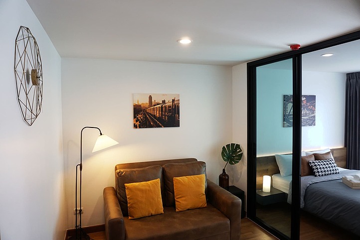 ให้เช่า Regent Home Sukhumvit 81 BTS อ่อนนุช  เฟอร์ครบ มีเครื่องซักผ้า ห้องพร้อมอยู่ – รูปที่ 4
