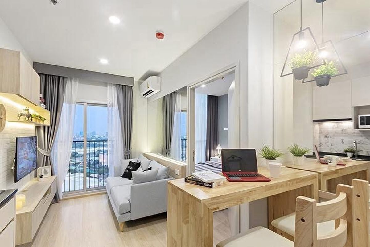 The little cozy room, Nordic Style. Noble รัชดา 2 – รูปที่ 3